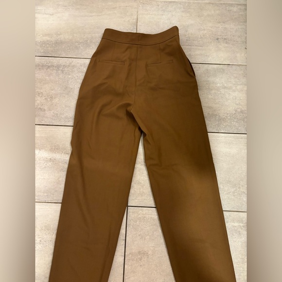 Massimo Dutti Khaki Trousers (size 2) - Picture 3 of 3